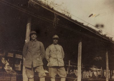 Album "Bilder des Krieges II": Italienische Soldaten im Val Chiusone nach Podsenica, 09/1917 von Gigliucci Gigliucci