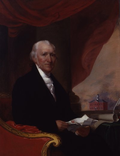 Vizegouverneur William Phillips, vor 1804 von Gilbert Stuart
