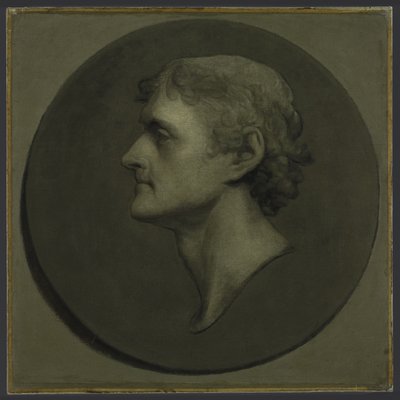 Thomas Jefferson (Das Medaillonporträt), 1805 von Gilbert Stuart