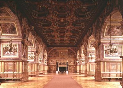 Der Ballsaal oder die Galerie von Henri II von Gilles and Delorme Le Breton