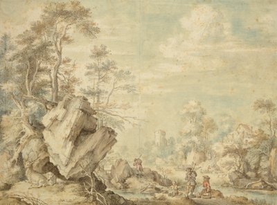 Landschaft, 1623 von Gillis Claesz d Hondecoeter