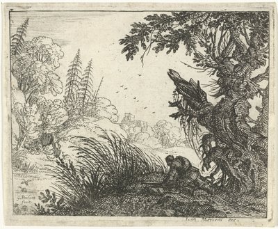 Landschaft mit einem Jäger von Gillis Peeters (I)