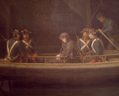 Luisa Sanfelice wird von Palermo nach Neapel transportiert, 2. September von Gioacchino Toma