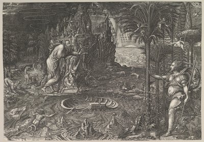 Allegorie des Lebens, 1561 von Giorgio Ghisi