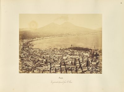Neapel. Gesamtansicht vom Fort St. Elme von Giorgio Sommer