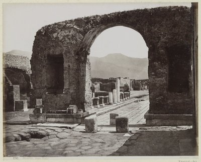 Ausgrabungen von Pompeji von Giorgio Sommer