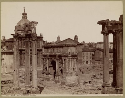 Rom - Bogen des Septimius Severus von Giorgio Sommer