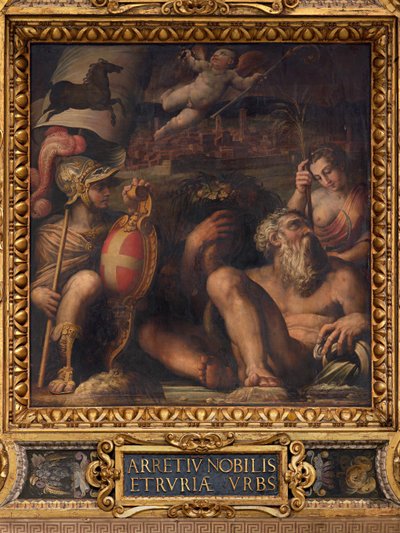 Allegorie von Arezzo von Giorgio Vasari
