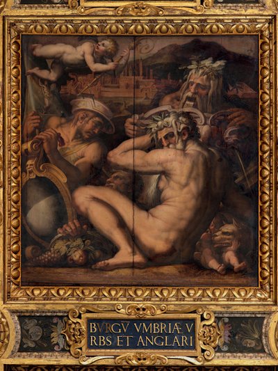 Allegorie von Borgo San Sepolcro und Anghiari von Giorgio Vasari