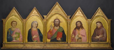 Das Peruzzi-Altarbild, ca. 1310-1315 von Giotto di Bondone
