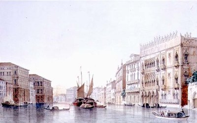 Der Canal Grande und die Ca