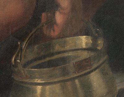 Kreuzigung (Detail) von Giovanni (fl.1537 d.c.1570) Fratino