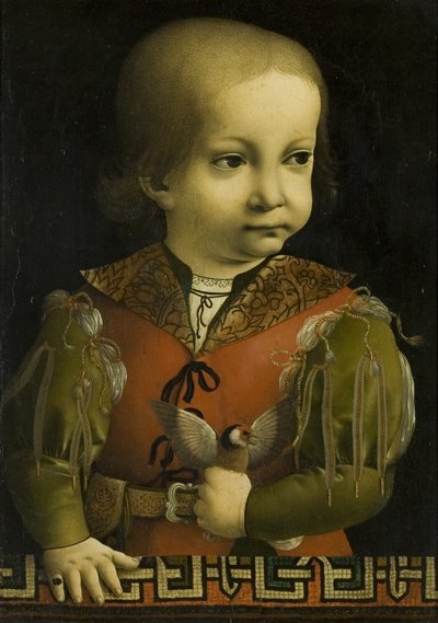 Francesco Sforza als Kind von Giovanni Ambrogio de Predis