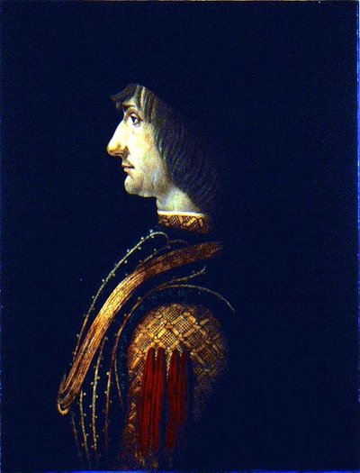 Porträt eines Mannes von Giovanni Ambrogio de Predis