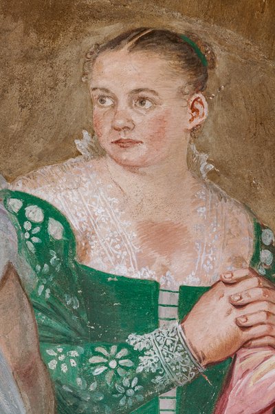 Weibliche Figur (Detail) von Giovanni Antonio Fasolo