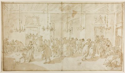 Il Ridotto von Giovanni Antonio Guardi