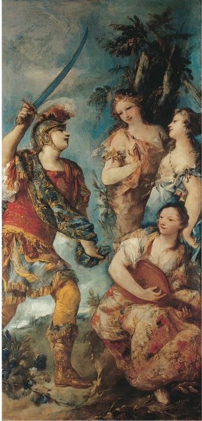 Rinaldo und die Nymphen von Giovanni Antonio Guardi