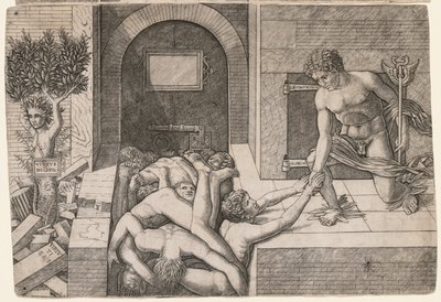 Allegorie der Rettung der Menschheit: Virtus Deserta von Giovanni Antonio da Brescia