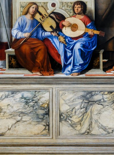 Jungfrau mit Kind und Heiligen von Giovanni Battista Cima da Conegliano