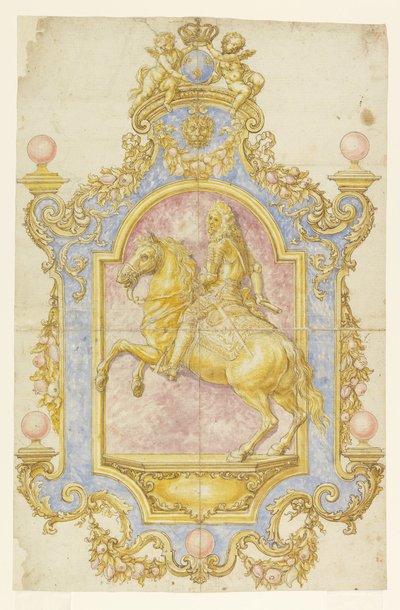 Wanddekoration für Cosimo III. de