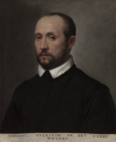 Porträt von Vincenzo Guarignoni, um 1572 von Giovanni Battista Moroni