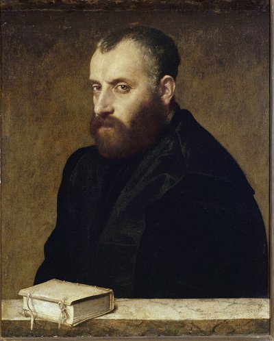 Porträt eines Gelehrten von Giovanni Battista Moroni