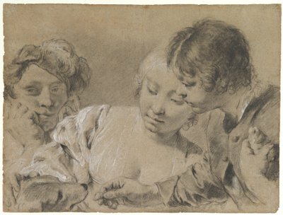 Fütterung des Hundes von Giovanni Battista Piazzetta
