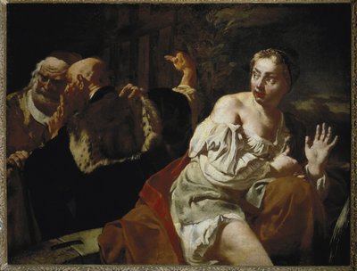 Susanna und die Ältesten von Giovanni Battista Piazzetta