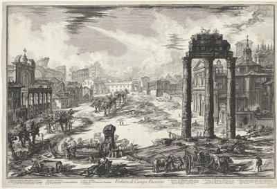Forum Romanum in Rom von Giovanni Battista Piranesi