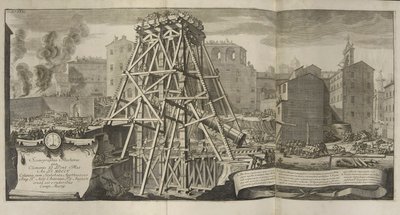 Giovanni Battista Piranesi, Mitglied der Königlichen Gesellschaft der Altertumsforscher, Das Marsfeld des antiken Rom von Giovanni Battista Piranesi