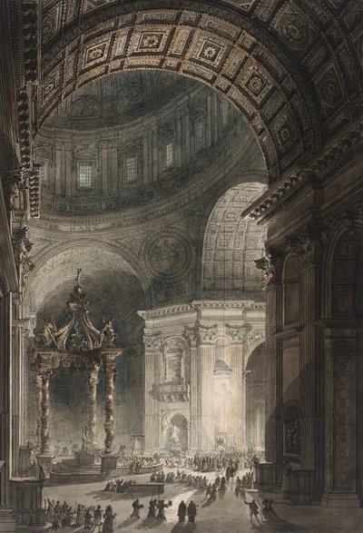 Beleuchtung des Kreuzes in St. Peter am Karfreitag, 1787 von Giovanni Battista Piranesi