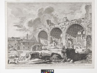 Die Basilika von Konstantin von Giovanni Battista Piranesi