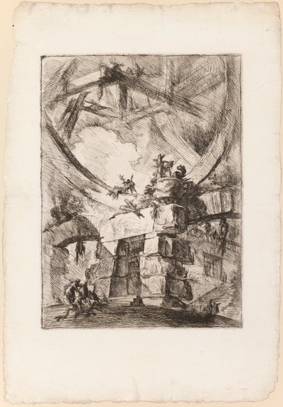 Die Carceri, Platte 9 von Giovanni Battista Piranesi