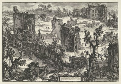 Thermen des Trajan in Rom von Giovanni Battista Piranesi