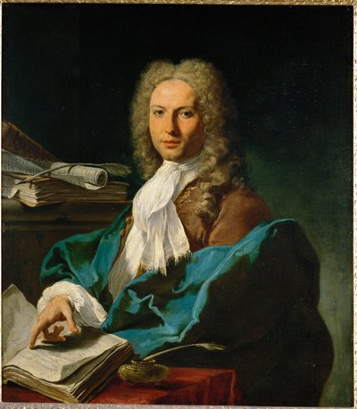 Porträt eines Mathematikers von Giovanni Battista Pittoni