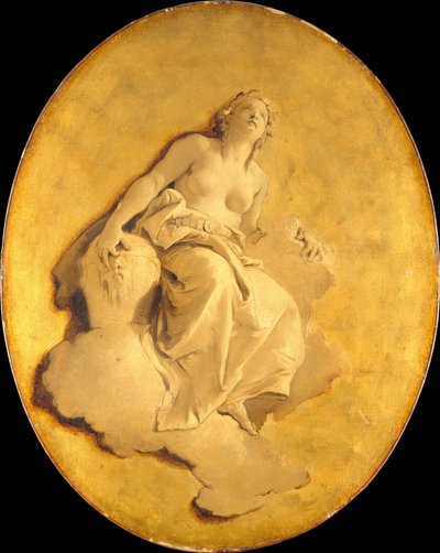 Eine weibliche allegorische Figur von Giovanni Battista Tiepolo