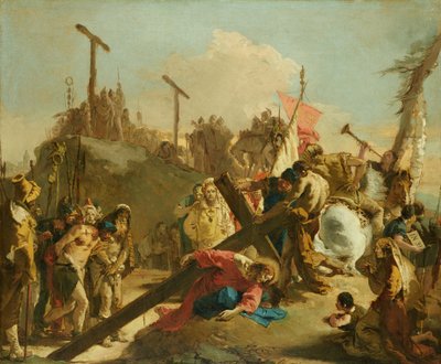 Die Kreuztragung Christi von Giovanni Battista Tiepolo
