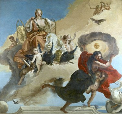 Juno und Luna von Giovanni Battista Tiepolo