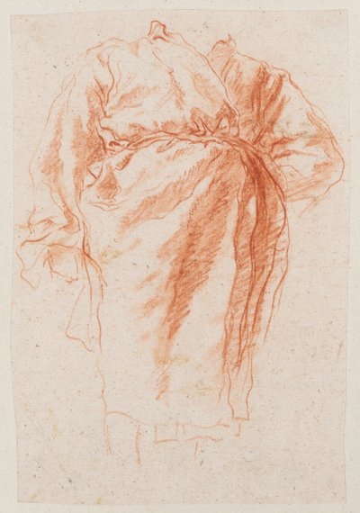 Studie einer drapierten Figur von Giovanni Battista Tiepolo