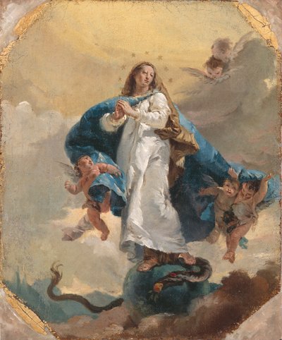 Die unbefleckte Empfängnis von Giovanni Battista Tiepolo