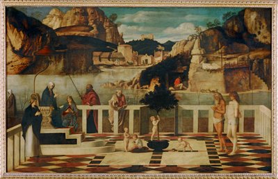 Heilige Allegorie von Giovanni Bellini