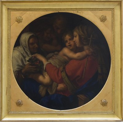 Die Heilige Familie von Giovanni Biliverti