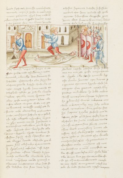 Dekameron, Rücken an Rücken - Rinuccio Palermini auf dem Friedhof - Rinuccio Palermini flieht vor der Wache, Neunter Tag, Novelle 1 von Giovanni Boccaccio
