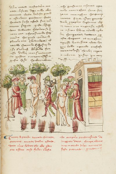 Dekameron, Die junge Gefangene - Restituta Bolgaro und Giari di Procida am Pranger, Fünfter Tag, Novelle 6 von Giovanni Boccaccio