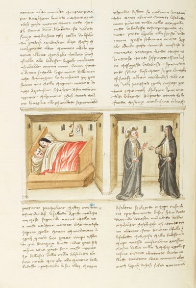 Dekameron, Die Nonne; Isabetta und ihr Liebhaber; Isabetta vor der Äbtissin, Neunter Tag, Novelle 2 von Giovanni Boccaccio
