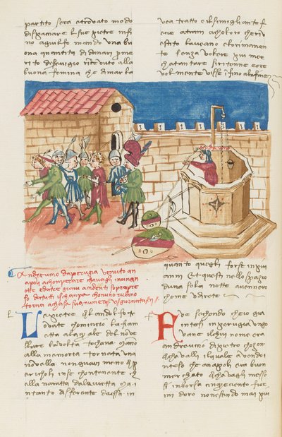 Dekameron, Die Düfte von Neapel - Andreuccio di Pietro steigt aus dem Brunnen, Zweiter Tag, Novelle 5 von Giovanni Boccaccio
