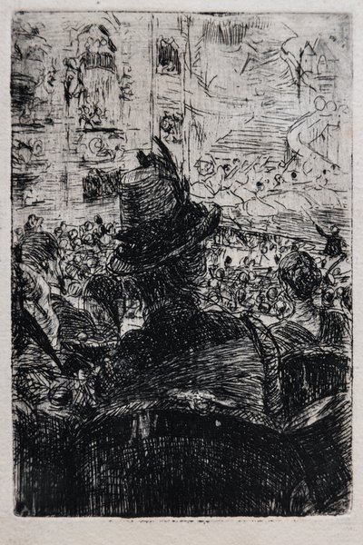 In der Oper in Paris, ca. 1880 von Giovanni Boldini