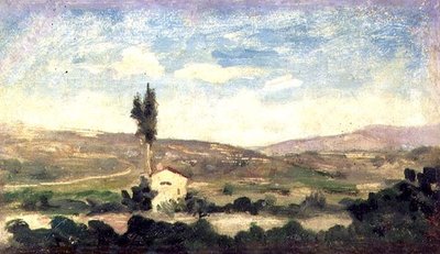 Landschaft mit Pappel von Giovanni Boldini