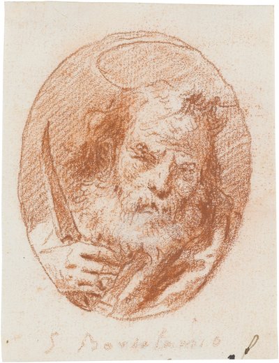 Der heilige Bartholomäus von Giovanni Domenico Tiepolo