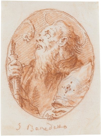 Der heilige Benedikt von Giovanni Domenico Tiepolo